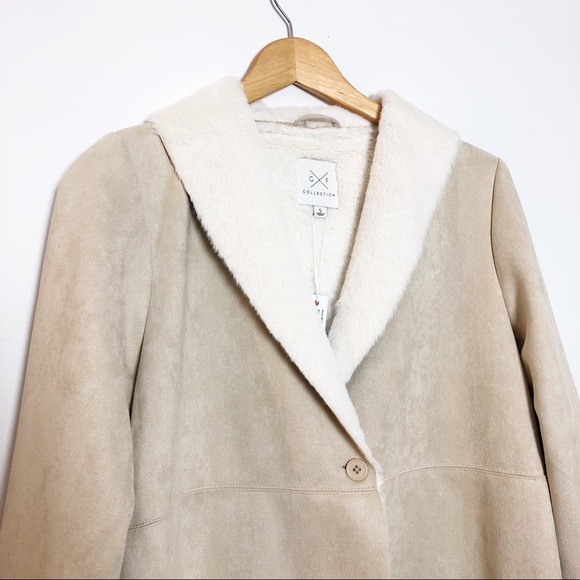 Gentle Fawn Collection faux shearling coat - Picture 3 of 5